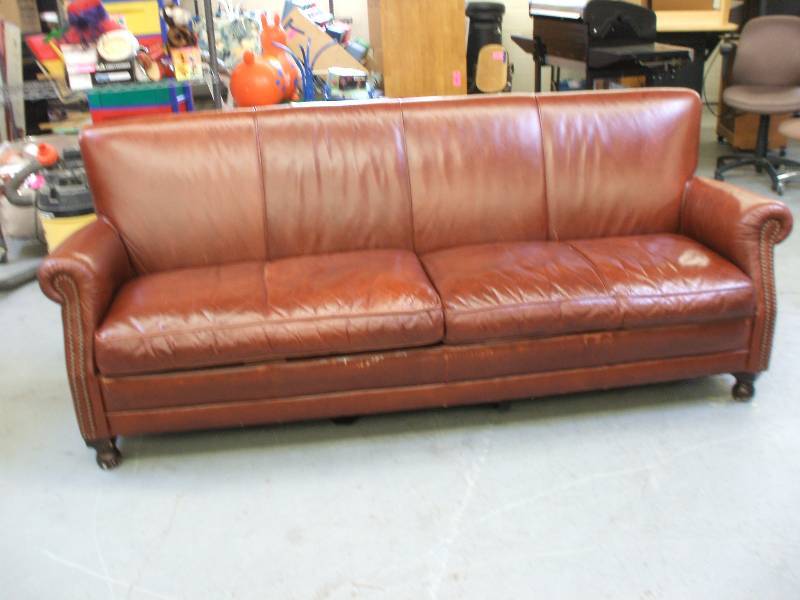 LEATHER SOFA