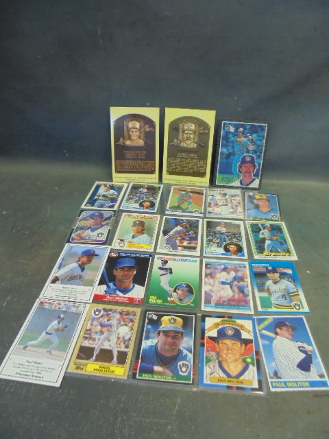 lot 2 image: Milwaukee Brewers Cards