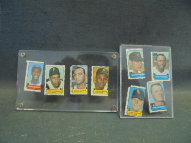 lot 5 image: 1969 Topps Baseball Stamps