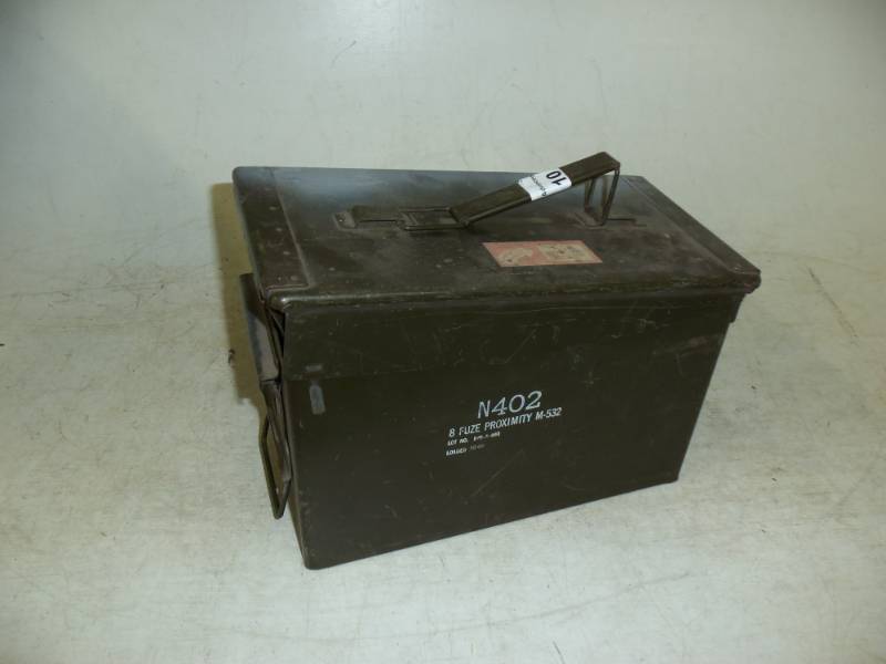 lot 10 image: Ammo Box