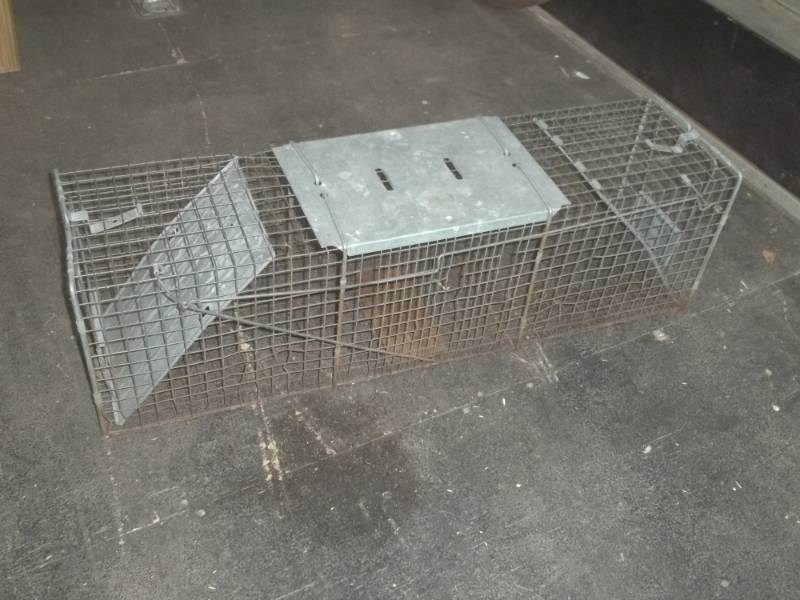 lot 79 image: Large Live Animal Trap 10 x 12 x 41