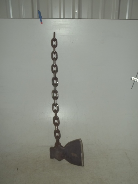 lot 117 image: Log Chain Axe