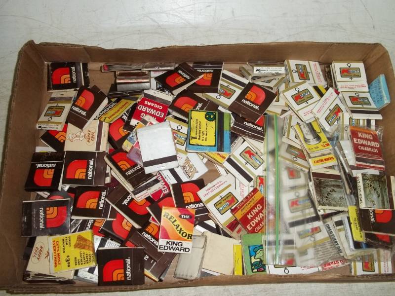 lot 172 image: Vintage Book Matches