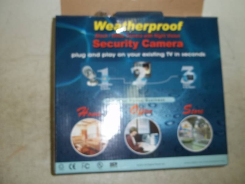lot 177 image: Weatherproof Security Camera