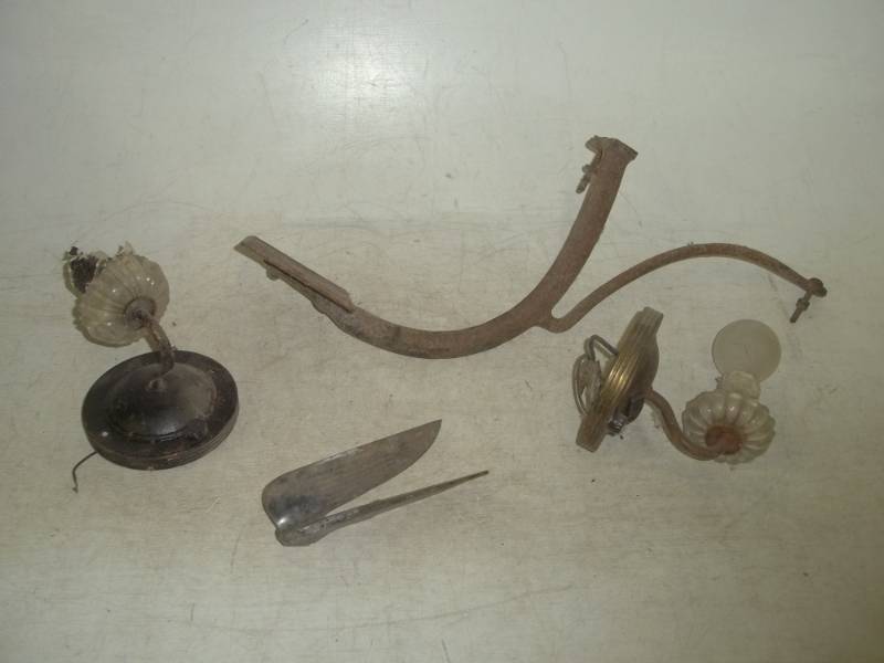 lot 233 image: Vintage Parts including Hood Ornament