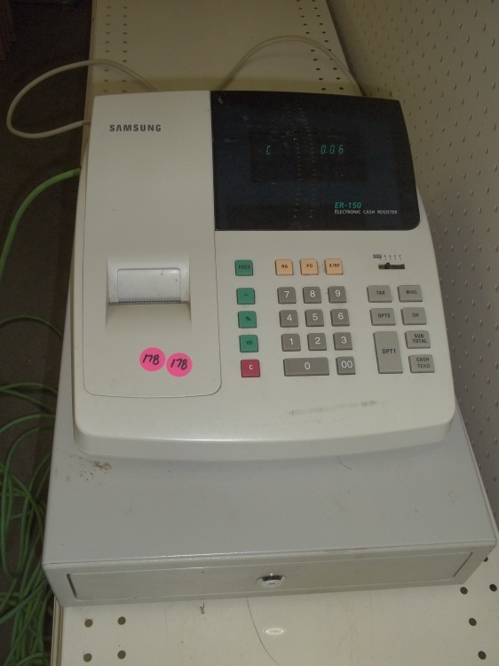 lot 308 image: Cash Register