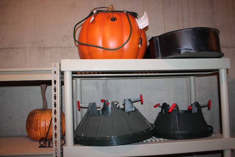 lot 81 image: Halloween & Christmas Decorations