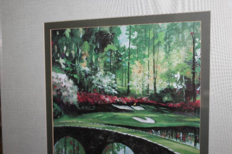 lot 132 image: Meadow Signed B. Sikes 2001 Framed Wall Art