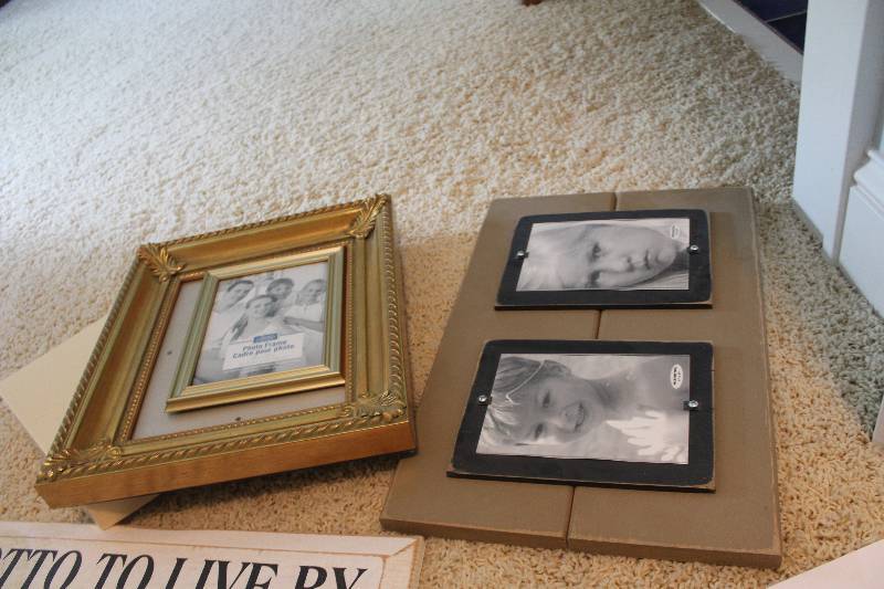 lot 99 image: Lot of (3) Photo Frames, Various Sizes