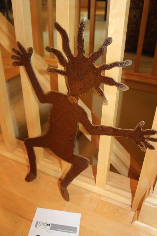 lot 37 image: Wood Statue