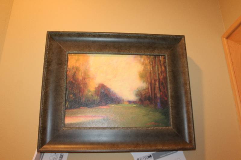 lot 39 image: Signed Framed Painting