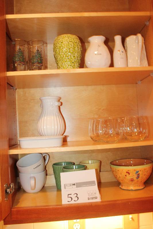 lot 53 image: Cups, Coffee Mugs, Vases