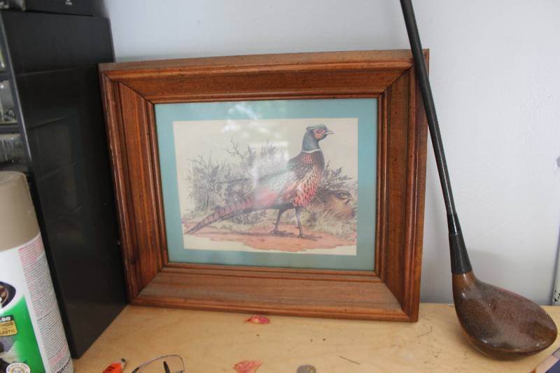 lot 122 image: Framed Wall Art - Ducks