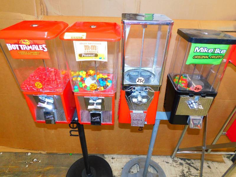 CANDY VENDING MACHINES