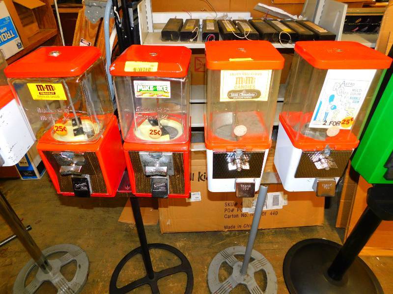 CANDY VENDING MACHINES