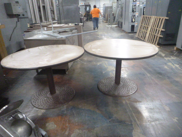 lot 27 image: 2 Round Tables