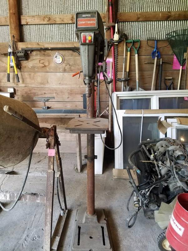 lot 121 image: Craftsmen Drill Press