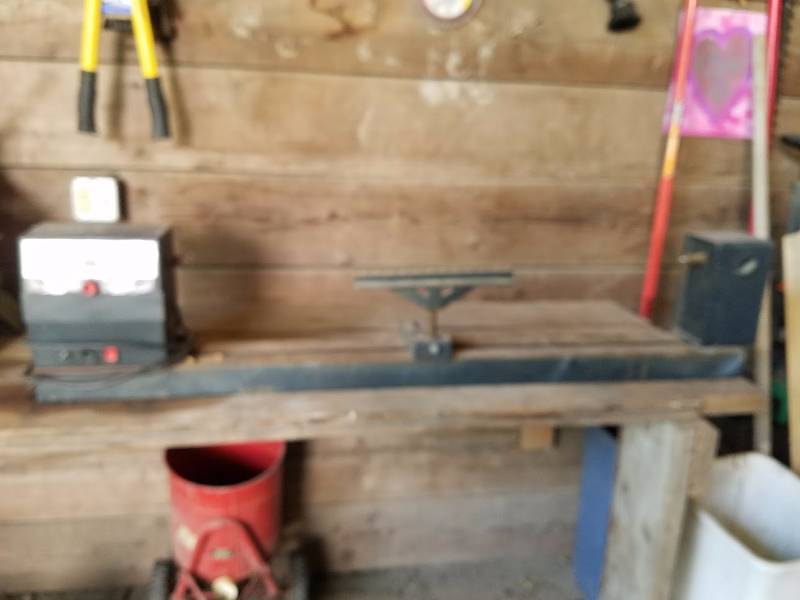 lot 127 image: Tool Kraft 14Lathe