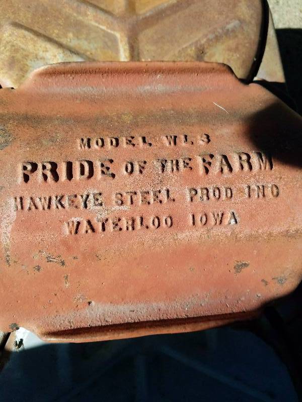 lot 90 image: Antique Metal Hog Waterer