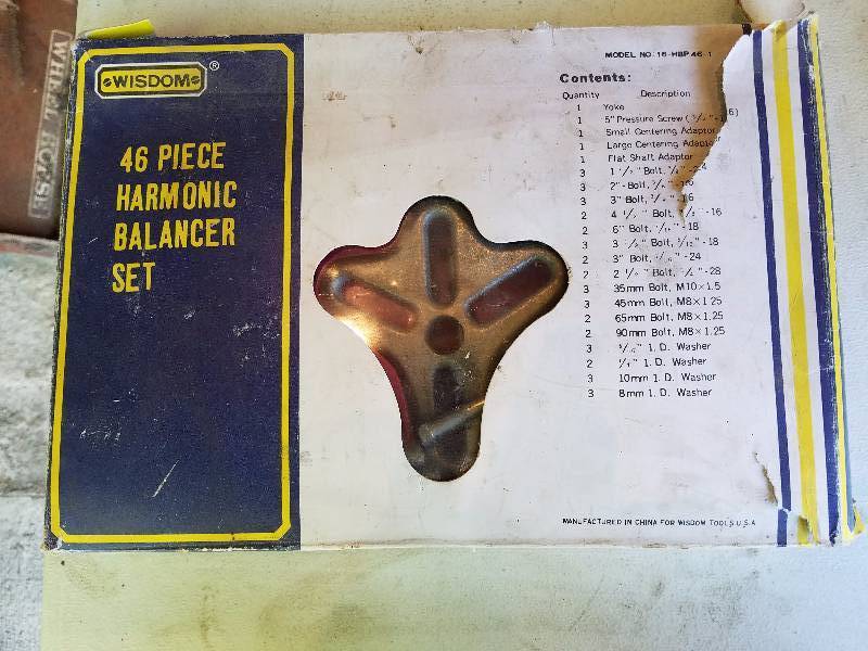 lot 40 image: 46 Piece Harmonic Balancer Set