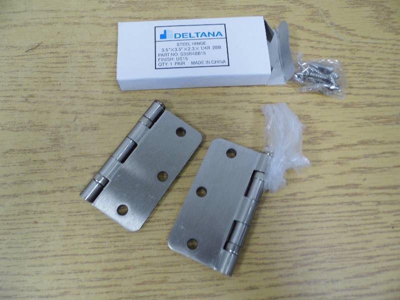 25 Pair of New Steel Hinges