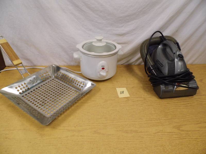Fantom Vac - Small Crockpot - Grill Basket