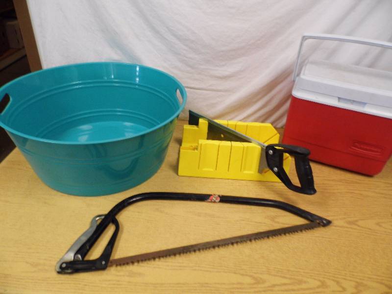 Miter Saw - Tree Saw - Cooler