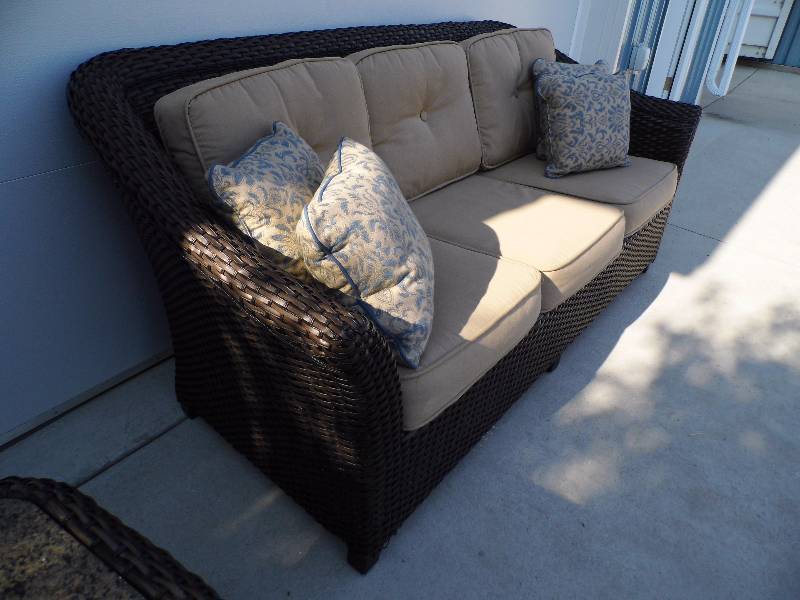 Wicker Sofa
