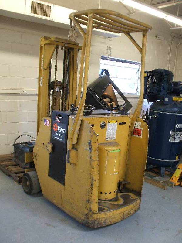 STAND ON FORK LIFT