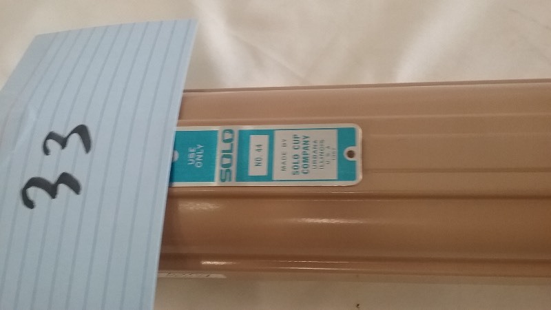 Vintage Metal SOLO Wall, Cup Dispenser