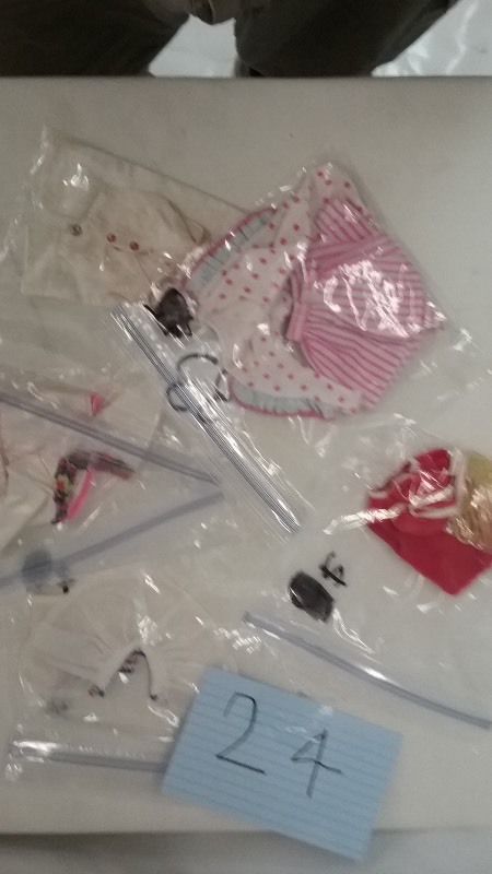 5  Vintage Mattel Barbie Outfits, Doll Clothes Lot