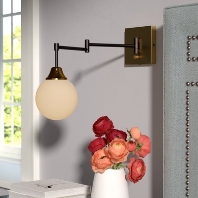 St. Helens 1 Light Swing Arm Sconce