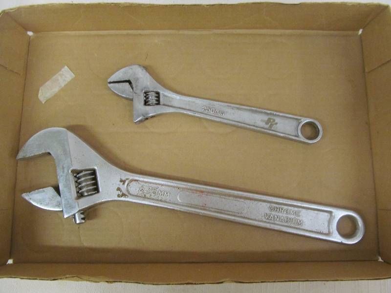 lot 31 image: crescent wrenches