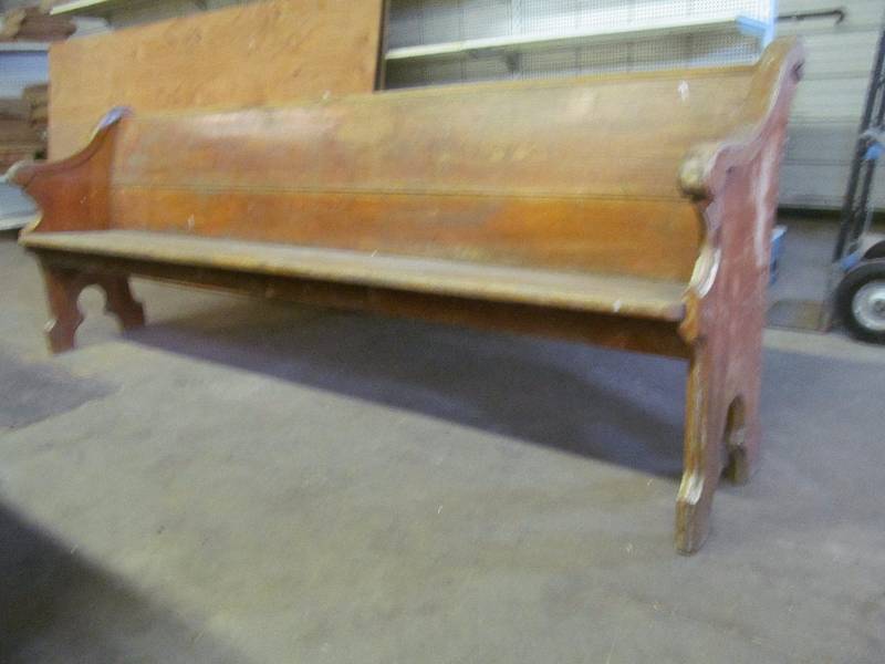 church pew