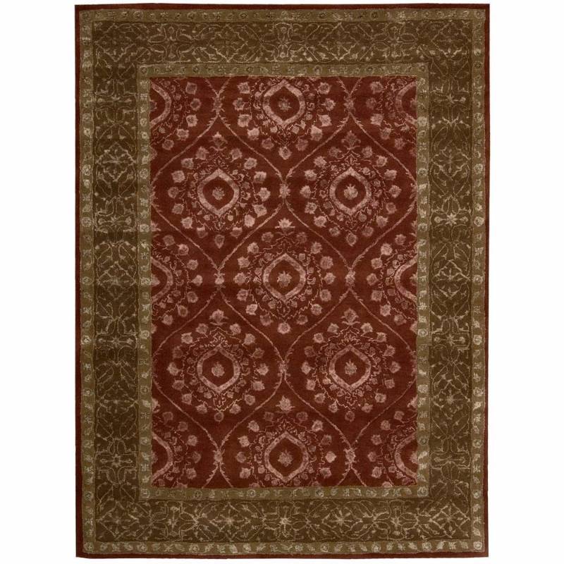 lot 62 image: Nourison Symphony Ruby 8 ft. x 11 ft. Area Rug