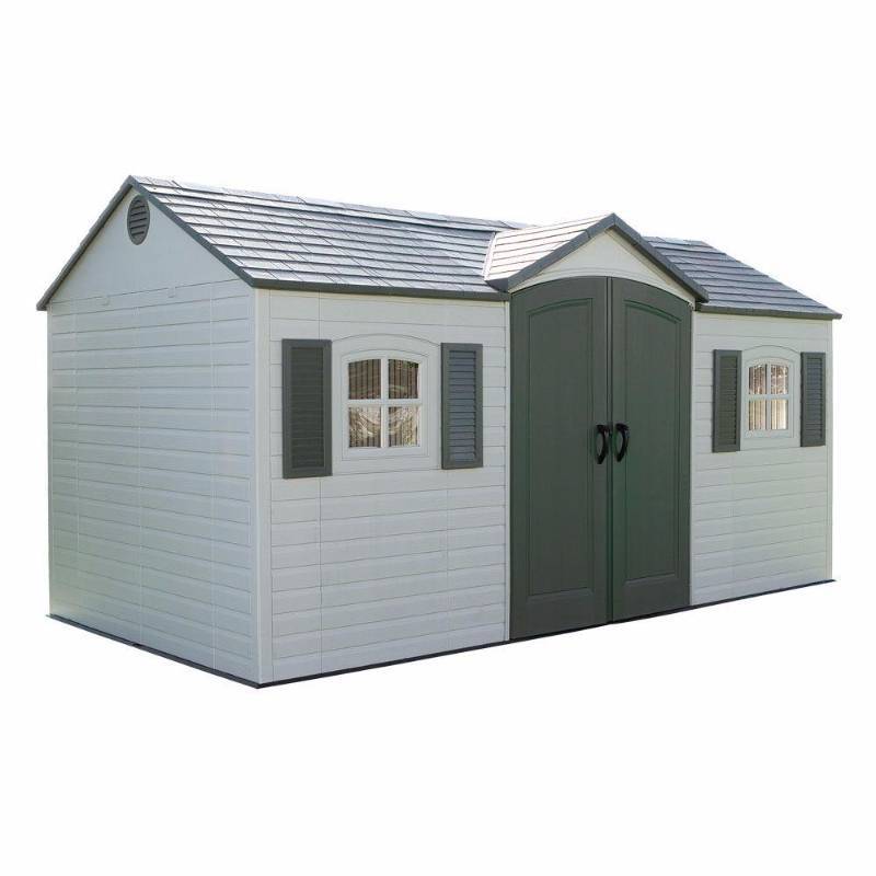 lot 11 image: Lifetime 15 ft. x 8 ft. Outdoor Garden Shed