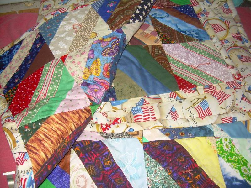 CHILDS AMERICAN FLAG BLANKET