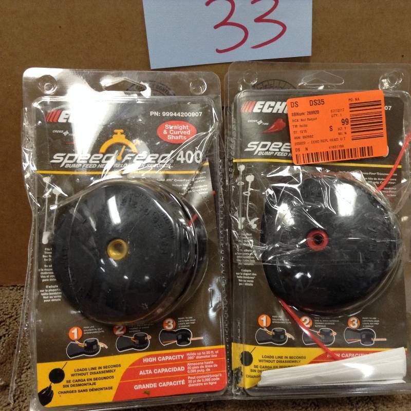 Lot of 2 Echo Speed Feed Trimmer Line Head