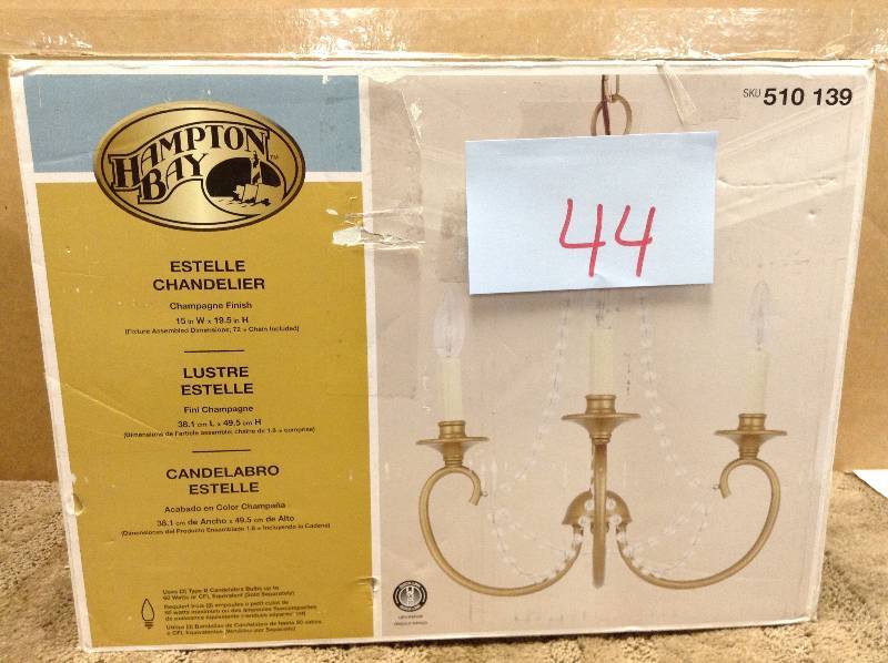 Hampton Bay Estele Chandelier
