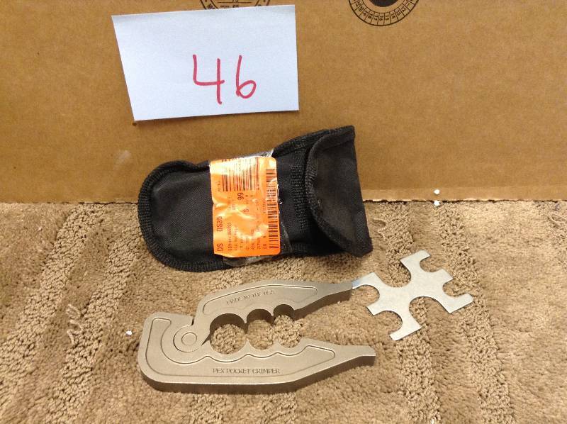 PEX Pocket Crimper