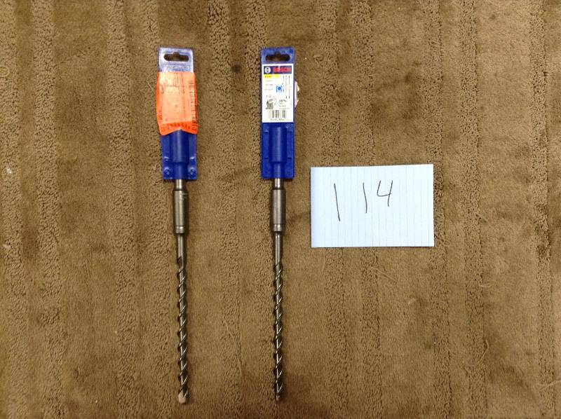 Lot of 2 Bosch Drill Bits
