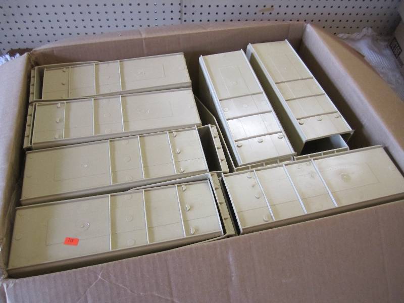 lot 250 image: Lot of 14 file bins. ...