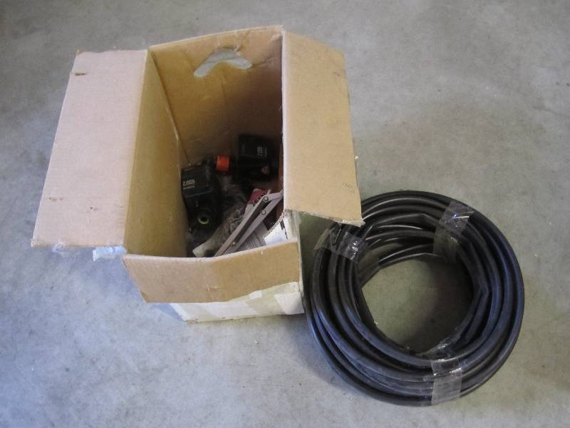 lot 266 image: Drip Irigation Hose and misc. Will ...