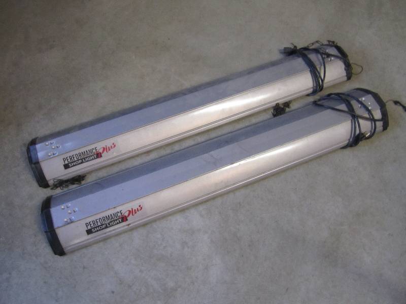 lot 281 image: Lot of 2 Performance Plus Shop Ligh...