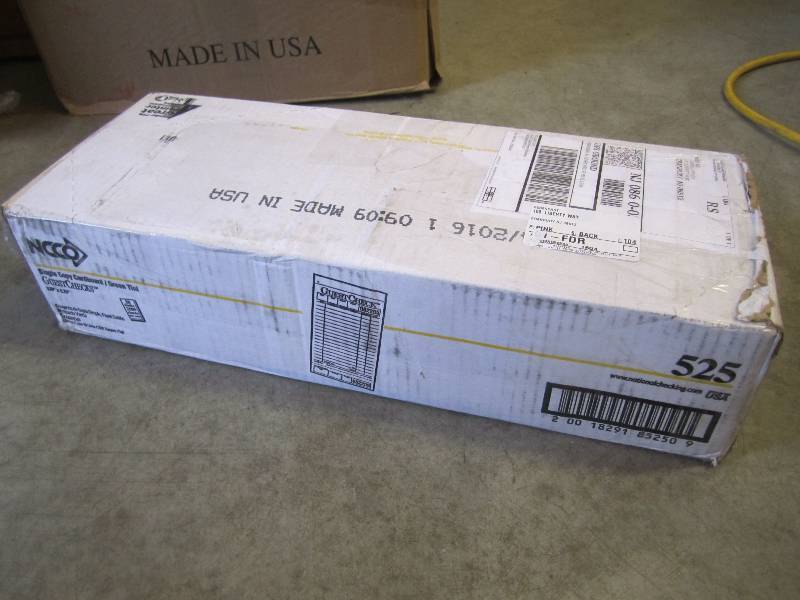 lot 38 image: Case of 50 Guest Check Books Single...