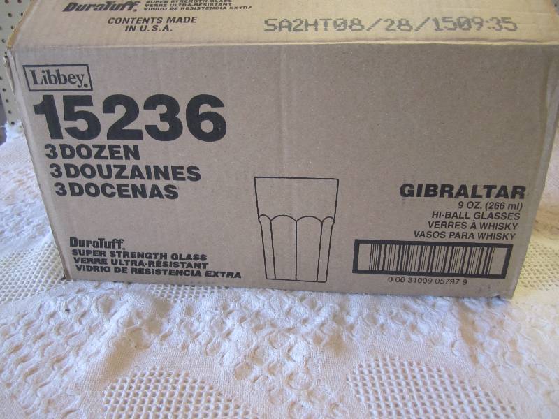 lot 46 image: Partial Case of 26 Gibraltar 9oz Hi...