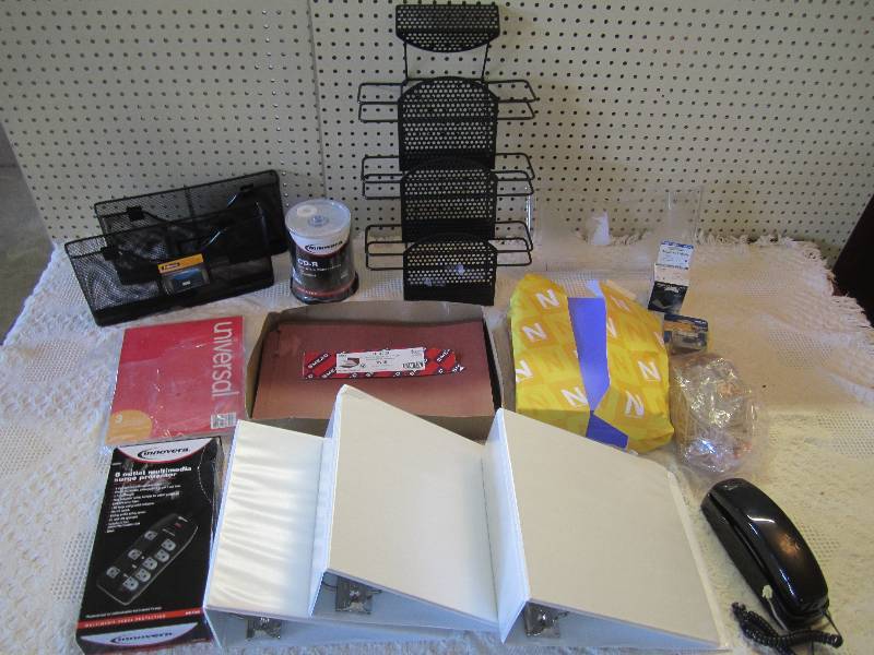 lot 51 image: Large lot of office items etc. See ...