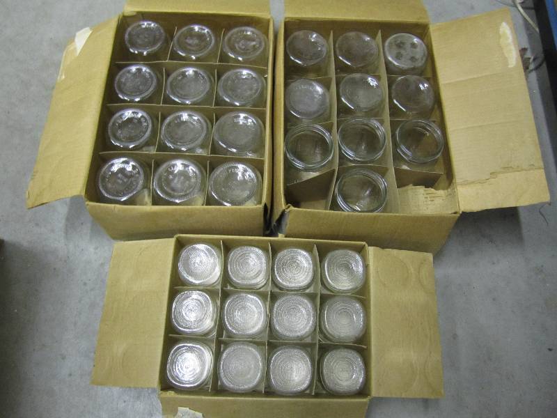 lot 87 image: Lot of Ball Mason Jars Pint and Qua...