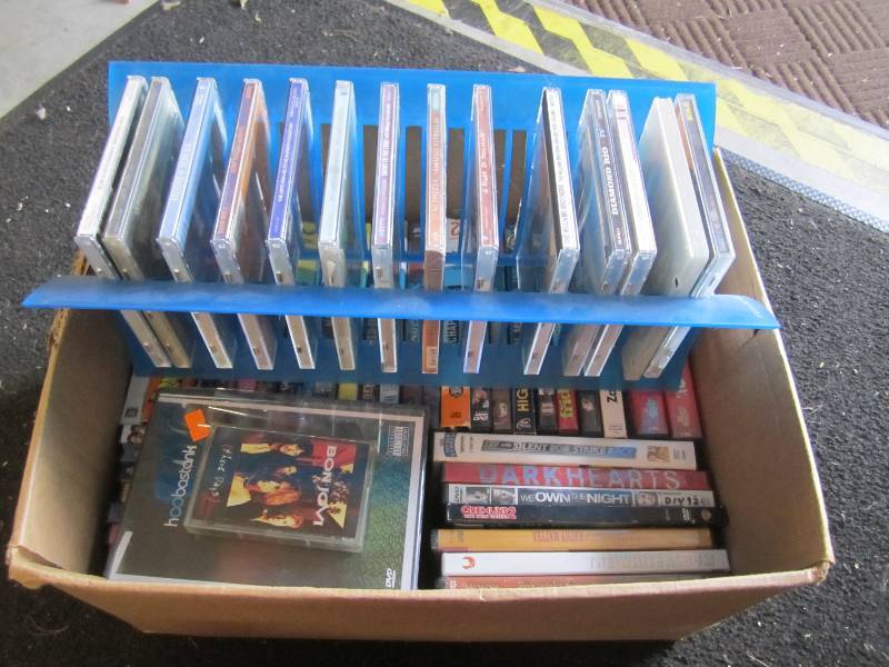 lot 133 image: Lot of DVD Movies CDs etc. ...