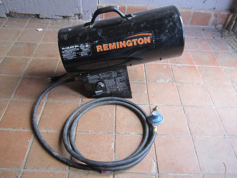 lot 142 image: Remington Torpedo Heater 75 - 125,0...